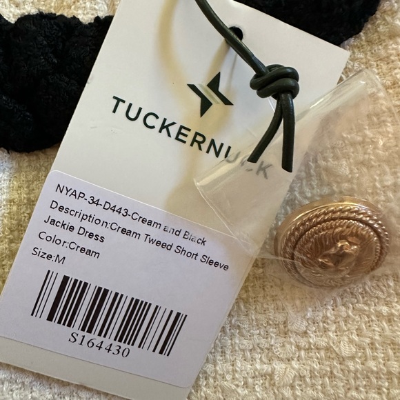 Tuckernuck White and Black Mini Dress - Picture 9 of 10